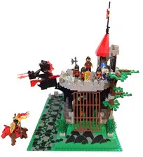 LEGO 6082 Fire Breathing Fortress Complete without Box