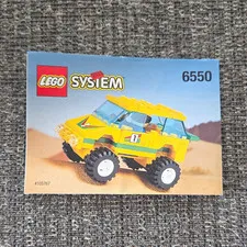 LEGO System 6550 Instruction Manual Booklet Illustrated MPN 4105767