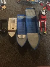 Lot Of Lego Boats Incomplete 