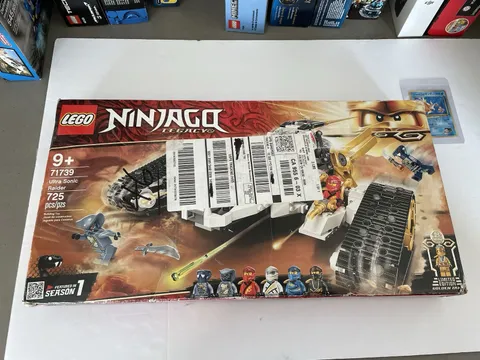 LEGO NINJAGO Ultra Sonic Raider (71739) Exclusive Fig | New | Damaged Box