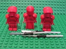 Lot of 3 LEGO Star Wars minifigures Elite Praetorian Guard 75225 red PG99