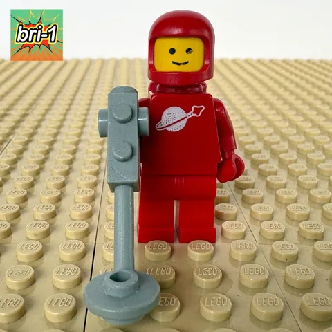 LEGO Space: Classic Red Spaceman, METAL DETECTOR, sp005, 6702, PACK, 1983