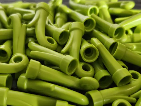 Lego 💥new💥50 Count Plant Grass Stem Lime Green