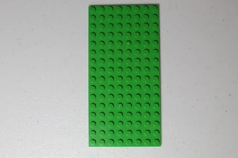 LEGO Plate 8 x 16 - Light Green - # 92438 - Quantity Of 1