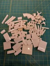 Lego Misc. White Lot of Blocks and Bricks