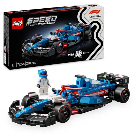 LEGO Speed Champions Visa Cash App RB VCARB 01 F1 racewagen Auto Bouwpakket voor