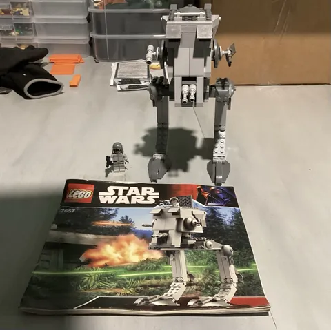 LEGO Star Wars: AT-ST (7657) 100% Complete W/ Instructions No Box