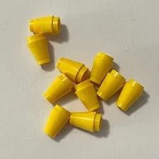 Lego 4589 Yellow Replacement Add-on Parts Pieces Lot of 10