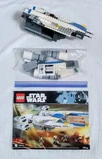 LEGO Star Wars 75155 Rebel U-Wing Fighter Parts, Manual, No Box (For Parts Only)