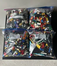 LEGO Bulk Lot Mixed Bricks Pieces Parts Multicolor Plastic Polybag