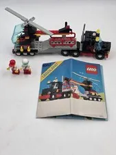 Vintage LEGO Town City: Stunt Copter N' Truck 6357 Complete With Manual