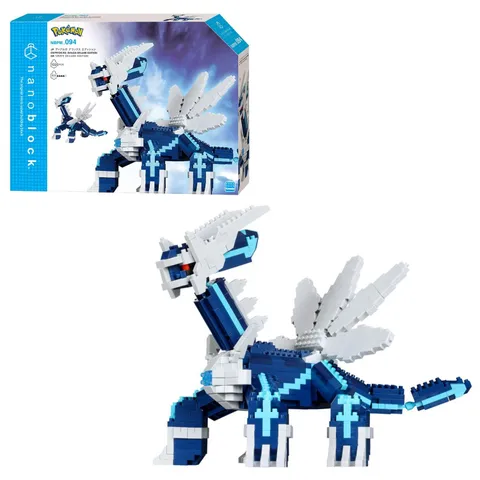Bandai Pokemon Figure Dialga MiniFigure with 1020 Building Blocks Construction Sp...