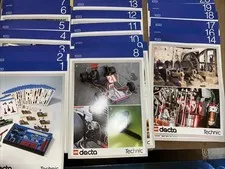 Lego Bauanleitung 1033 Technic Dacta Building Cards Instruction Only 20 Cards Ex