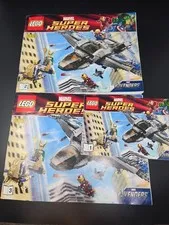 LEGO 6869 Instruction Manuals ONLY for Quinjet Aerial Battle Marvel Super Heroes