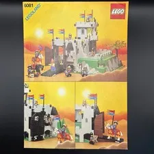 LEGO Castle King's Mountain Fortress - Set 6081 - Instruction Booklet / Manual
