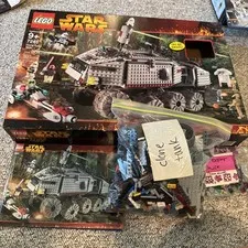 LEGO Star Wars: Clone Turbo Tank (7261) Open Box Complete W Instruc N Figures