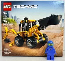 LEGO 42197 Technic Backhoe Loader 104-Piece Building Set New Sealed NISB
