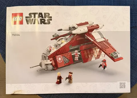 LEGO® Star Wars 75354 Coruscant Guard Gunship Instruction Manual Only!