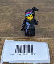 LEGO Wyldstyle Minifigure – The LEGO Movie – Black Jacket & Streaked Hair