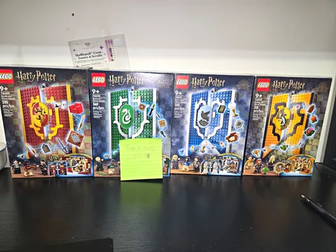 LEGO Harry Potter House Banner Complete Set 76409 76410 76411 76412