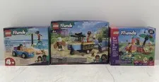 LEGO Friends: Guinea Pig Playground, Beach Buggy Fun, Mobile Bakery Food Cart