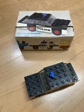 Vintage Lego 611 Police Car Promotional "La Redoute" Complete with Instructions