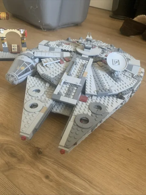 Lego Millennium Falcon Set Number 75257, Incomplete, No Box No Manual