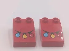 Lego Duplo Disney Mickey's Boat 10881 Replacement Parts  Red Awning With Lights