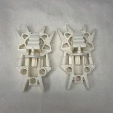Lot Of 2 Bionicle Lego 53542 White Foot Toa Inika Clawed Retired