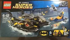Lego 76034 DC Super Heroes Batboat Harbor Pursuit 264pcs Retired Sealed New