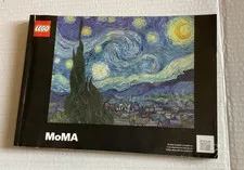 LEGO 21333 The Starry Night Vincent van Gogh Instructions Only