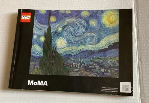 LEGO 21333 The Starry Night Vincent van Gogh Instructions Only