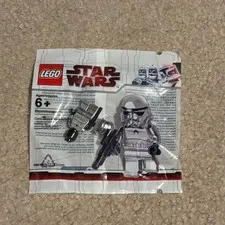 SEALED LEGO Star Wars 2009 Chrome Stormtrooper Minifigure Polybag New Sealed