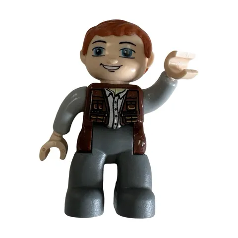 Lego Duplo JURASSIC WORLD Park OWEN GRADY Minifigure Figure