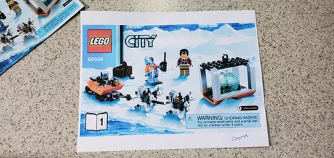 Lego Set 60034 100% Complete With Instructions and minifigures 