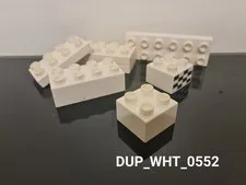 DUPLO LEGO White Bundle Mixed 