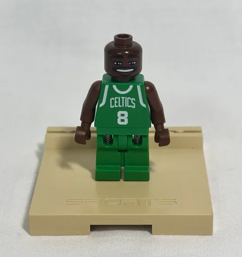 LEGO NBA Antoine Walker Minifigure #8 3561 Boston Celtics/ Rare Retired nba024