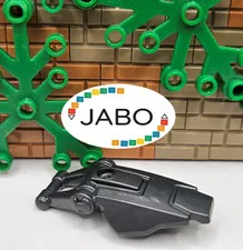 (S18 / 9 / 10) LEGO Hero Factory 92222 Shield with Bar Dark Grey