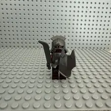 LEGO MINIFIGURE LORD OF THE RINGS URUK-HAI W/ SHIELD & SWORD LOR008