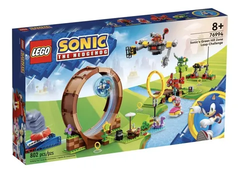 76994 SONIC'S GREEN HILL ZONE LOOP CHALLENGE amy becky eggman lego legos set NEW