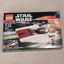 LEGO Star Wars: A-Wing Fighter (6207) New Sealed in Box only one part damaged
