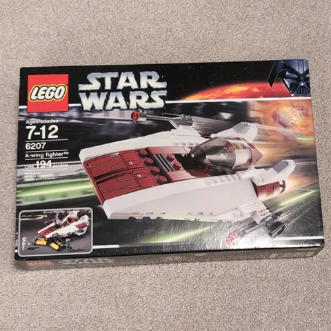 LEGO Star Wars: A-Wing Fighter (6207) New Sealed in Box only one part damaged