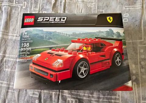 LEGO Speed Champions 75890 Ferrari F40 Competizione Sealed! Retired!