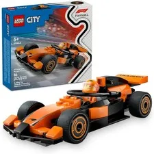 LEGO City F1 Driver with McLaren Race Car Toy - Model Car Building Kit (60442)™
