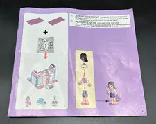 LEGO Friends Booklet 3187 - Butterfly Beauty Shop - Instructions Only