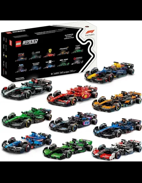 LEGO SPEED CHAMPIONS: Ultimate Formula 1 Collector's Pack (66802)