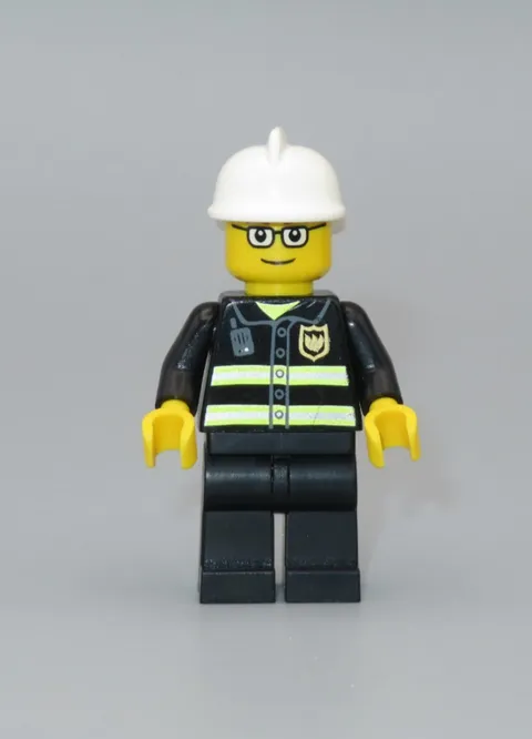 LEGO Firefighter glasses City Town minifigure 7206 Fire Helicopter