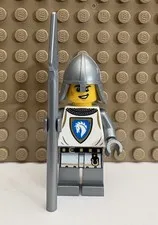LEGO Horse Knight Spearman Minifigure (cas591) - Castle - Brand New