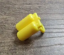 LEGO Piece Part Minifigure Accessory Yellow  Scuba Diving Swimming Airtanks