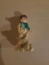 Lego SH0685 Sandman Green Outfit, Swirling Base